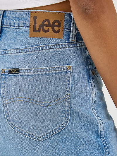 Юбка Lee® Legendary Back Slit Denim Skirt