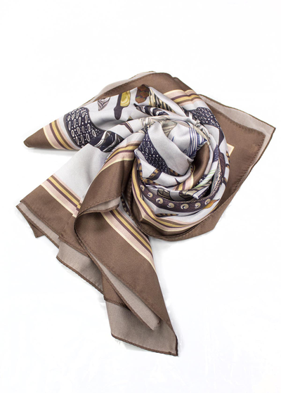 Павловопосадский платок 10077-16