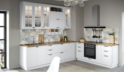 Композиции Модульной кухни Равенна Роял Вайт