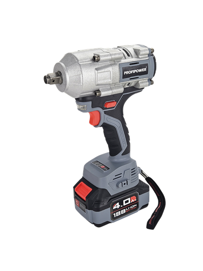 Бесщеточный аккумуляторный ударный гайковерт PROFIPOWER T-900N