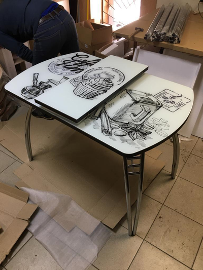 Стол раздвижной ИЦ ФП Кофе