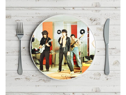 Тарелка "Кино, Виктор Цой" №2