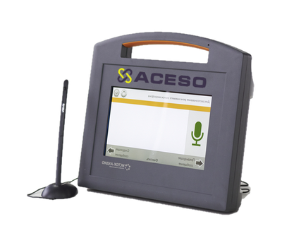 Информационно-коммуникационная панель, текстофон, система субтитрирования Исток-Синхро  для инвалидов по слуху с экраном и индукционной петлей