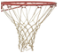 Баскетбольная сетка Atemi T4011N1 60 см, белая
