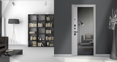 Стальная дверь    Беркут с зеркалом