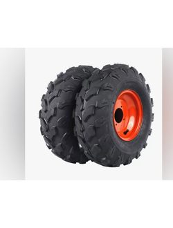 Комплект колес для мотоблока в сборе 19х7-8 протектор-шашечкой (левое + правое)