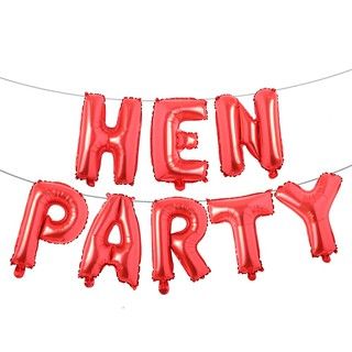 Hen party гирлянда буквы