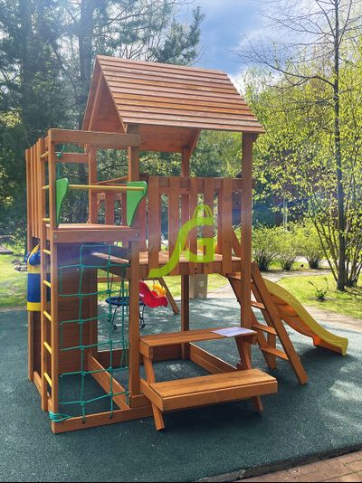 Детская площадка IgraGrad Крафт Pro 3 (скат 2,2)