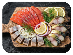 Рыба слабосоленая / пресервы