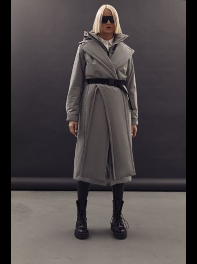 Парка Zhilet Серая