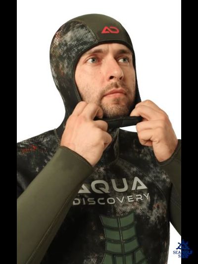 Гидрокостюм неопрен 9мм AquaDiscovery «Атаман V2» CAMO р.56