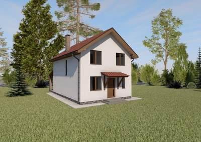 Двухэтажный дом с пятью спальнями 133м² (S59)