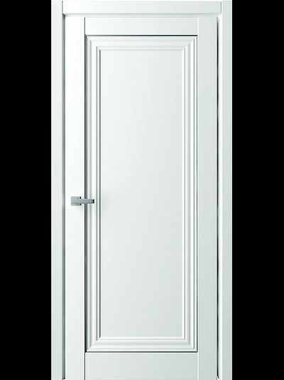 Дверь багетная Прадо-2 белый винил