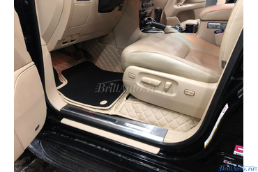 3D коврики из эко кожи для Lexus LX 570, 450D