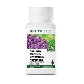 ПОДАРОК-25 NUTRILITE™ Кальций, магний, витамин D комплекс (90 шт)