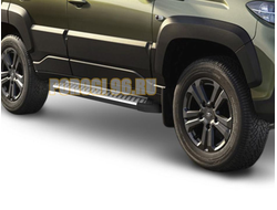 Пороги BMW Style V2 для Lada Niva Travel 2021-