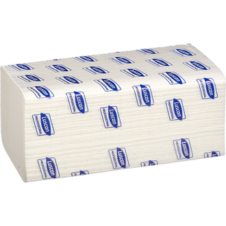 Полотенца бумажные Luscan Professional V-сложения,  2 слоя, белцел200л20пач/уп