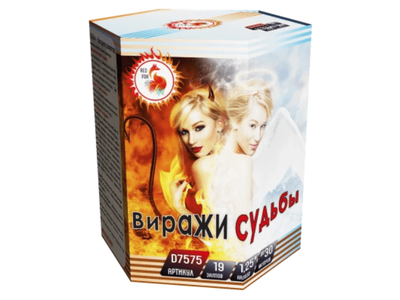 Фейерверк D7575 RED FOX