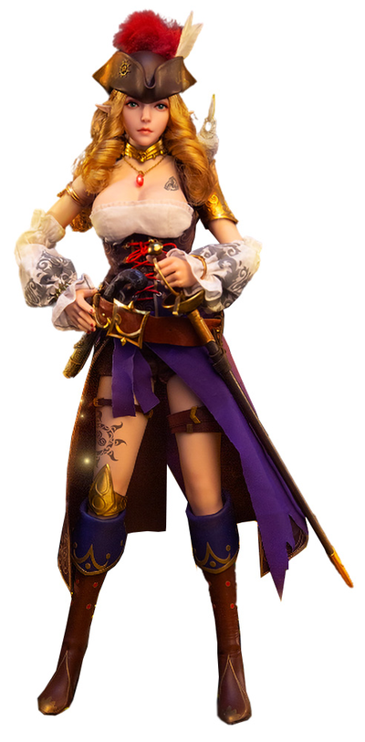 Эльфийка-пират Аиша - КОЛЛЕКЦИОННАЯ ФИГУРКА 1/6 Captain Aisha (WS018A) - War Story
