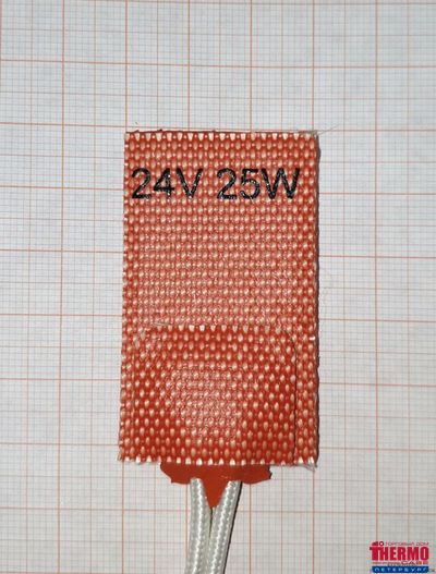 ГИБКАЯ НАГРЕВАЮЩАЯ ПЛАСТИНА 25 ВТ 24 В (30Х50) KEENOVO