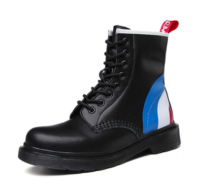 Ботинки Dr. Martens 1460 The Who (Черные с синим)