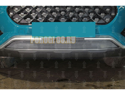 Защита радиатора Chery Tiggo 7 PRO 2020- chrome низ