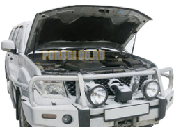 Амортизаторы капота, 2 шт. АвтоУпор для Nissan Pathfinder III R51 / III R51 рестайлинг 2004-2010 / 2010-2014