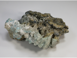 Кальцит, включения других минералов, Белореченское месторождение, Адыгея, Северный Кавказ, Россия (140*122*80 мм, вес: 579 г) №23849