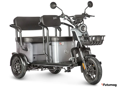 Электротрицикл Wanshida UM+ 60V 1000Вт серый