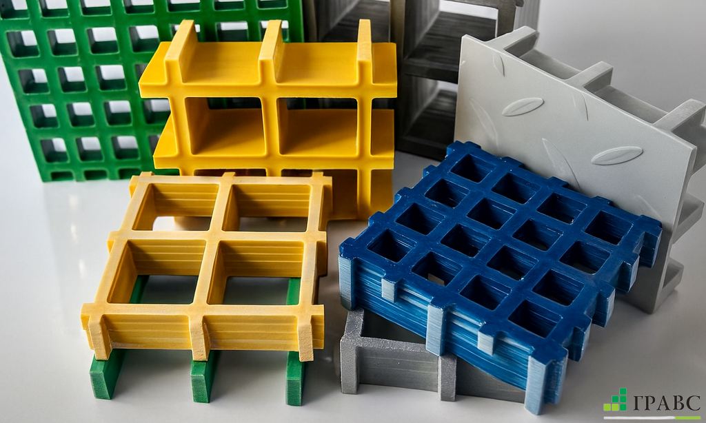 Композитные решетчатые настилы 