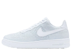 Кроссовки Nike Air Force 1 Flyknit Low 2.0 Pure Platinum мужские AV3042-100
