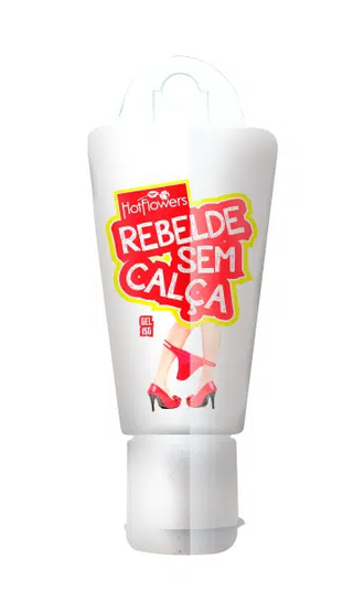 HC610 Ароматизированный анальный гель REBELDE SEM CALCA с разогревающим эффектом