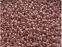 Бисер китайский №12-903 цвет металлизированный медный, 50 грамм