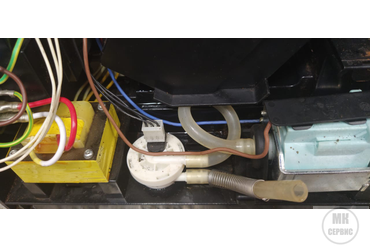 Вода протекла в низ корпуса