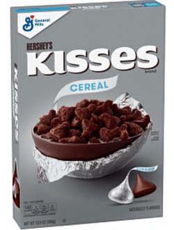 Хершис Киссес Хрустящие хлопья 309гр (12)