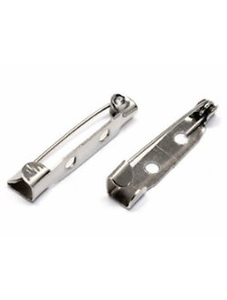 Основа для броши платформа на булавке, 25 мм