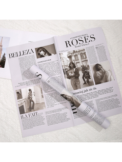 Пленка флористическая "Газета Roses" 57*57см 20шт Светло-сиреневый ПЛ23/4