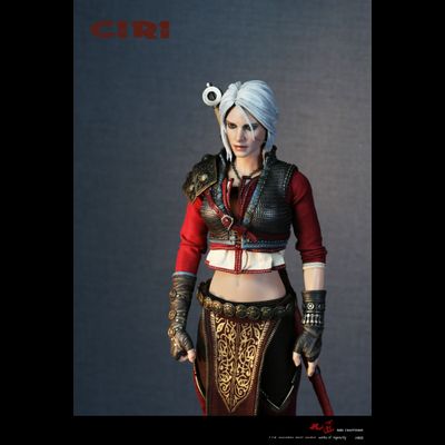 Цири в доспехах (Ведьмак 3, The Witcher) - КОЛЛЕКЦИОННАЯ ФИГУРКА 1/6 Ciri Armored (J-002) - Nine Craftsmen
