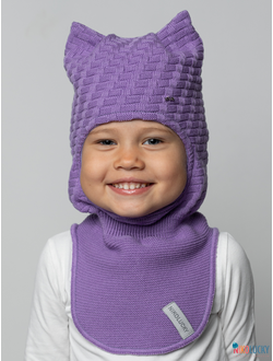 Шапка-шлем 24201-05 х/б подклад, фиалковый 50-52
