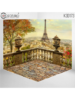Фотофон 3D пазловый «Париж»