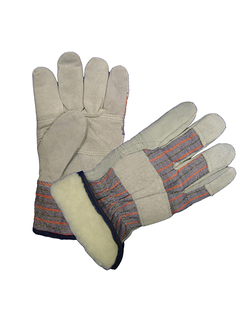 Перчатки АНГАРА - спилковые, утепленные
