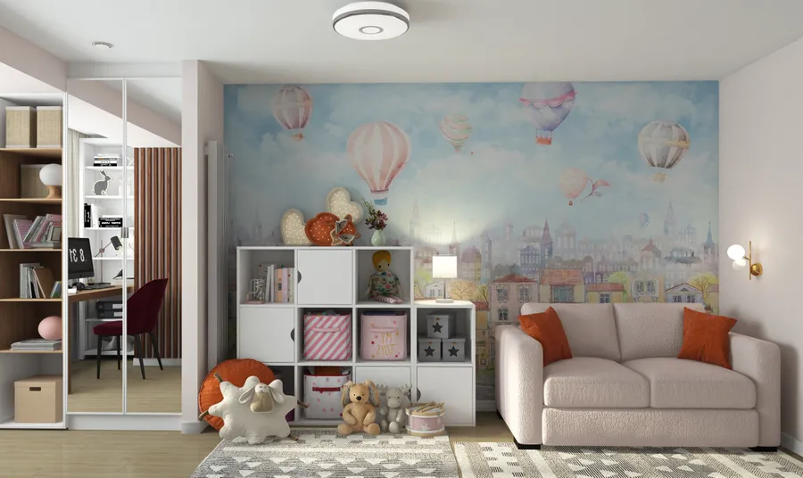 Ул. Фадеева. 3-х комнатная квартира 80 м.кв. Детская