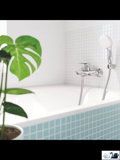 Смеситель для ванны Grohe BauEdge 23604001, без душевого гарнитура
