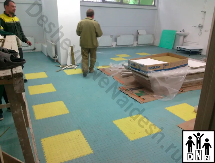 Модульная плитка ПВХ