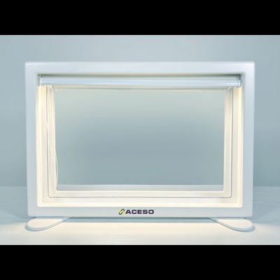 Профессиональное зеркало логопеда АЛМА 670 × 440 × 107 мм с подсветкой