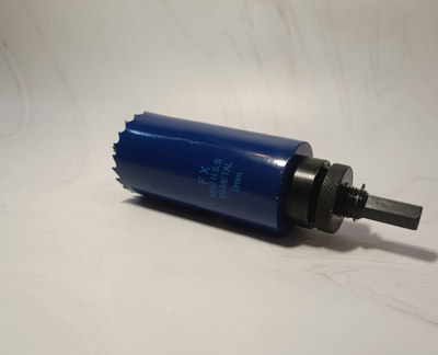 Коронка биметаллическая диаметр 40 мм глубина 100 мм