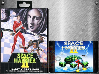 Space harrier 2, Игра для Сега (Sega Game)