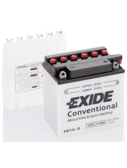АККУМУЛЯТОР EXIDE Conventional EB10L-B R+ 11AH 130А (EN)