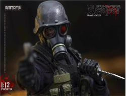 Ханк, лидер USS Alpha Team (Resident Evil, Обитель Зла) - Коллекционная фигурка 1/12 Reaper (GM520) - Gmtoys