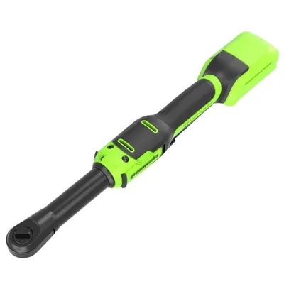 Гайковерт-трещотка удлиненная аккумуляторная Greenworks GD24RWX 24V